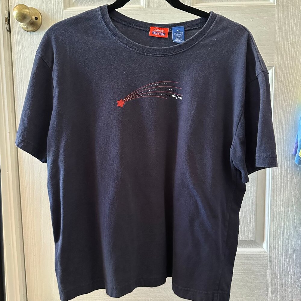 Celebration Nation 4th of July Tee Shirt Size XL 100% Cotton